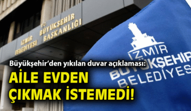Buca Tüneli İnşaatında Ev Duvarı Yıkıldı!