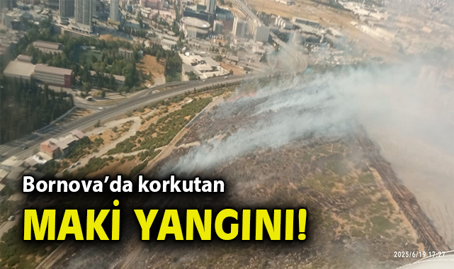 İzmir’de Yangın: Havadan ve Karadan Mücadele Devam Ediyor!