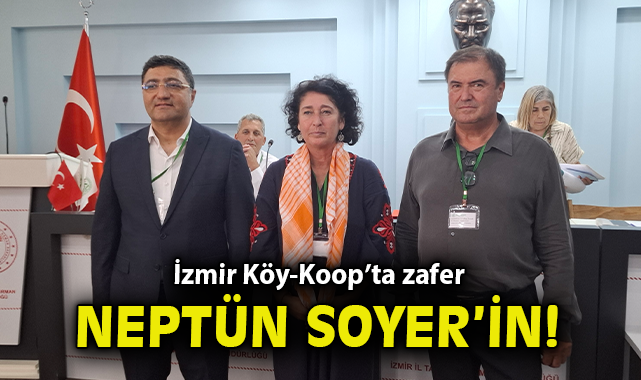 Köy-Koop Genel Kurulu’nda Neptün Soyer Yeniden Başkan!