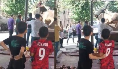 Boğa Saldırısına Uğrayan Kasabın Korku Dolu Anları!