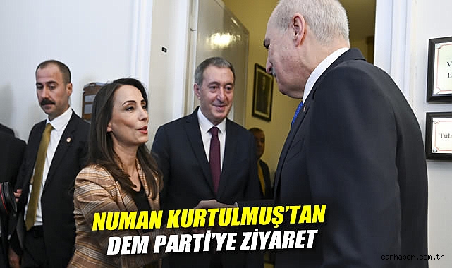 TBMM Başkanı Kurtulmuş’tan DEM Parti’ye Ziyaret!