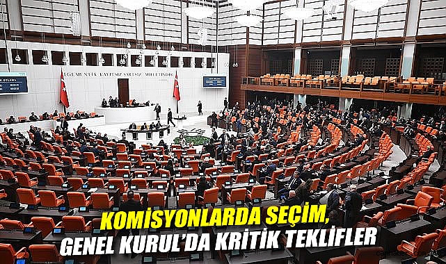 TBMM’de Komisyon Seçimleri ve Cezalar Gündemde