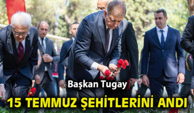 İzmir’de 15 Temmuz Anma Töreni Coşkuyla Gerçekleşti