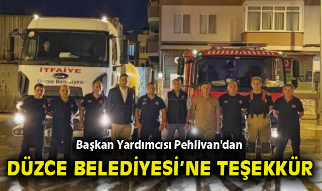 Düzce İtfaiyesi, İzmir Yangınına Destek İçin Gitti