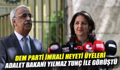 DEM Parti Heyetinden Adalet Bakanı’na Ziyaret