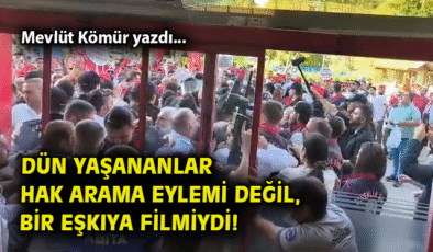 İzmir’deki Eylem: Eşkiya Filmi Gibi Kaos!
