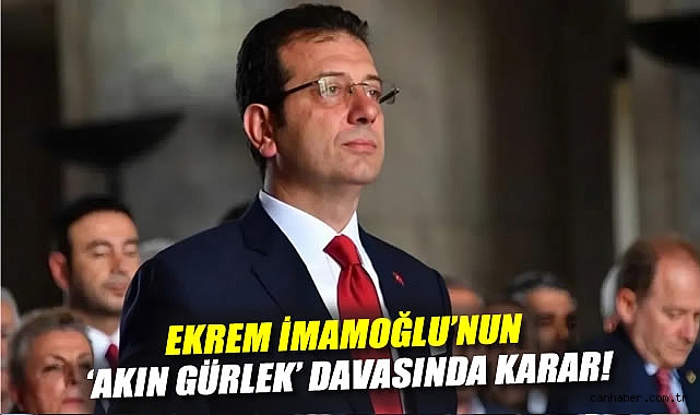 İmamoğlu’na Beraat, Hapis Cezası Verildi!