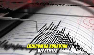 Köprüköy’de İki Deprem, Paniğe Neden Oldu!