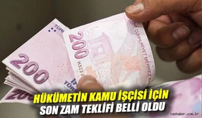 Kamu İşçilerine Zam Pazarlığı Hız Kazandı!