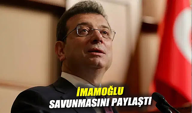 İmamoğlu’ndan Tutuklulukta Barış Vurgusu!