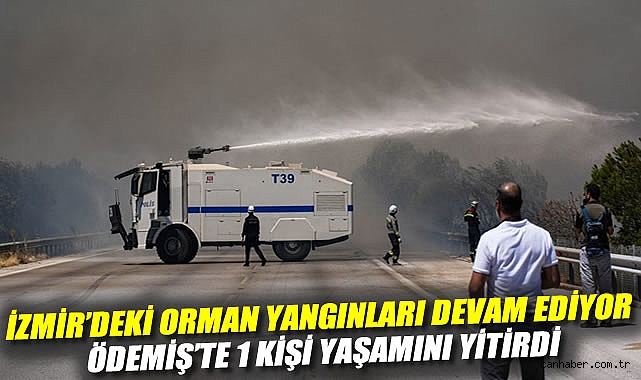 İzmir’de Yangın: 81 Yaşındaki Adam Hayatını Kaybetti