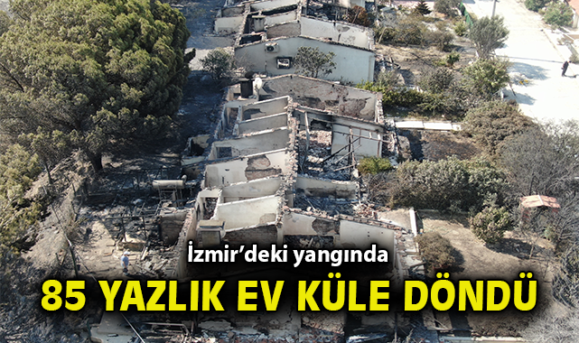 İzmir’de Orman Yangını: 85 Hane Kül Oldu!