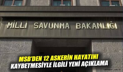 Mağarada Gaz Zehirlenmesi: 5 Asker Şehit Oldu