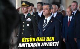 Özgür Özel, Atatürk’ü Anıtkabir’de Andı
