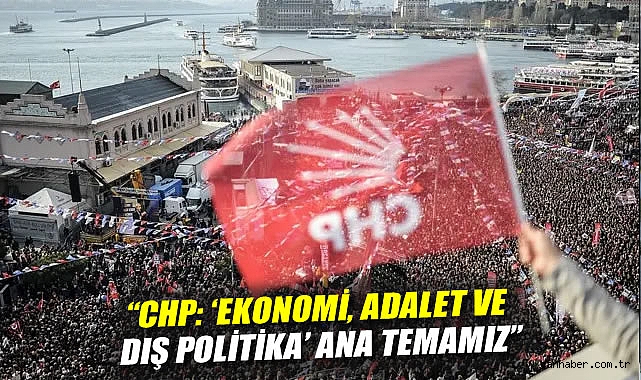 CHP, Krizlere Çözüm İçin Parti Programı Hazırlıyor