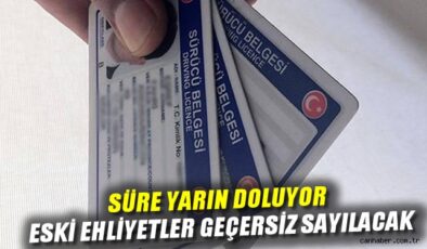 Eski Ehliyet İçin Son Gün! Nüfus Müdürlükleri Doldu!