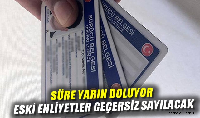 Eski Ehliyet İçin Son Gün! Nüfus Müdürlükleri Doldu!