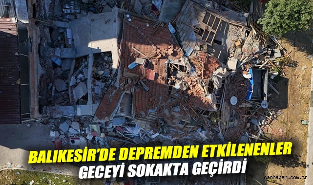 Balıkesir’de 6,1 Büyüklüğünde Deprem Panik Yarattı