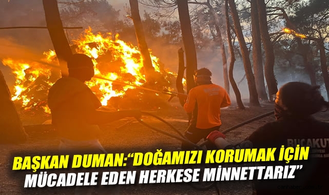 Buca’da Orman Yangını Kontrol Altına Alındı!