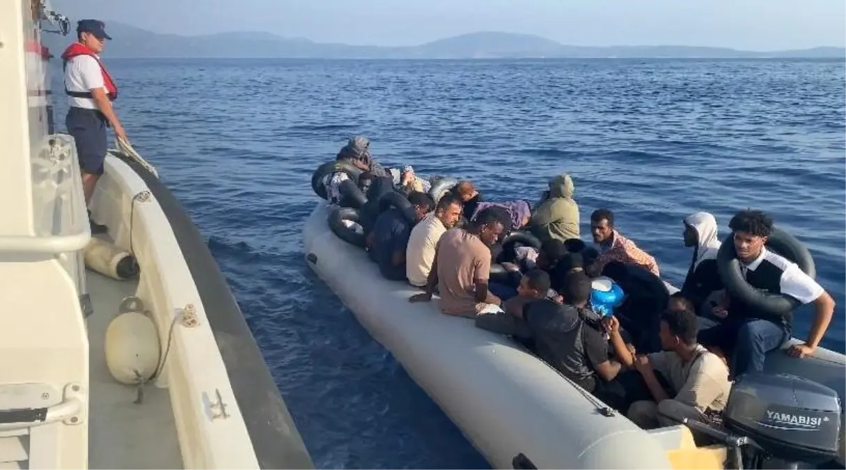 Seferihisar’da 42 Düzensiz Göçmen Yakalandı
