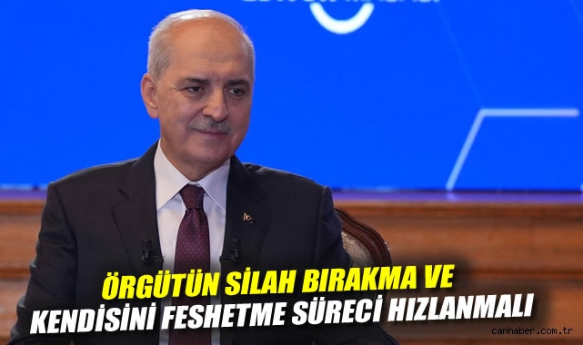 TBMM Başkanı’ndan Silah Bırakma Çağrısı!