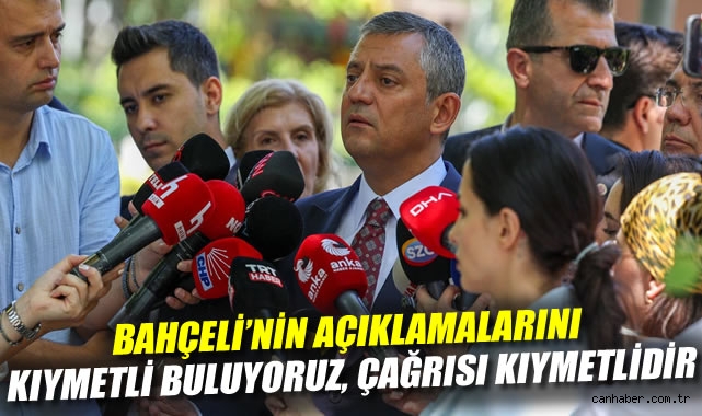 Özgür Özel’den Bahçeli’ye Destek: Adalet Vurgusu!