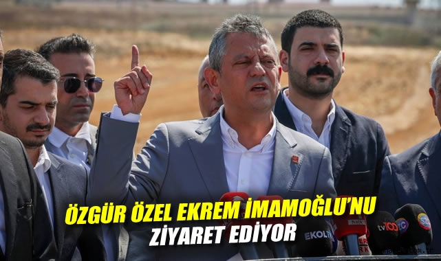 Özgür Özel, İmamoğlu’nu Silivri’de Ziyaret Etti!