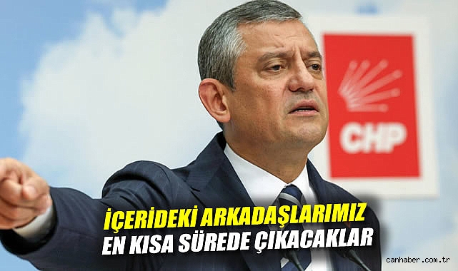 Özgür Özel: ‘İmamoğlu’nu Cumhurbaşkanı Yapacağız!’