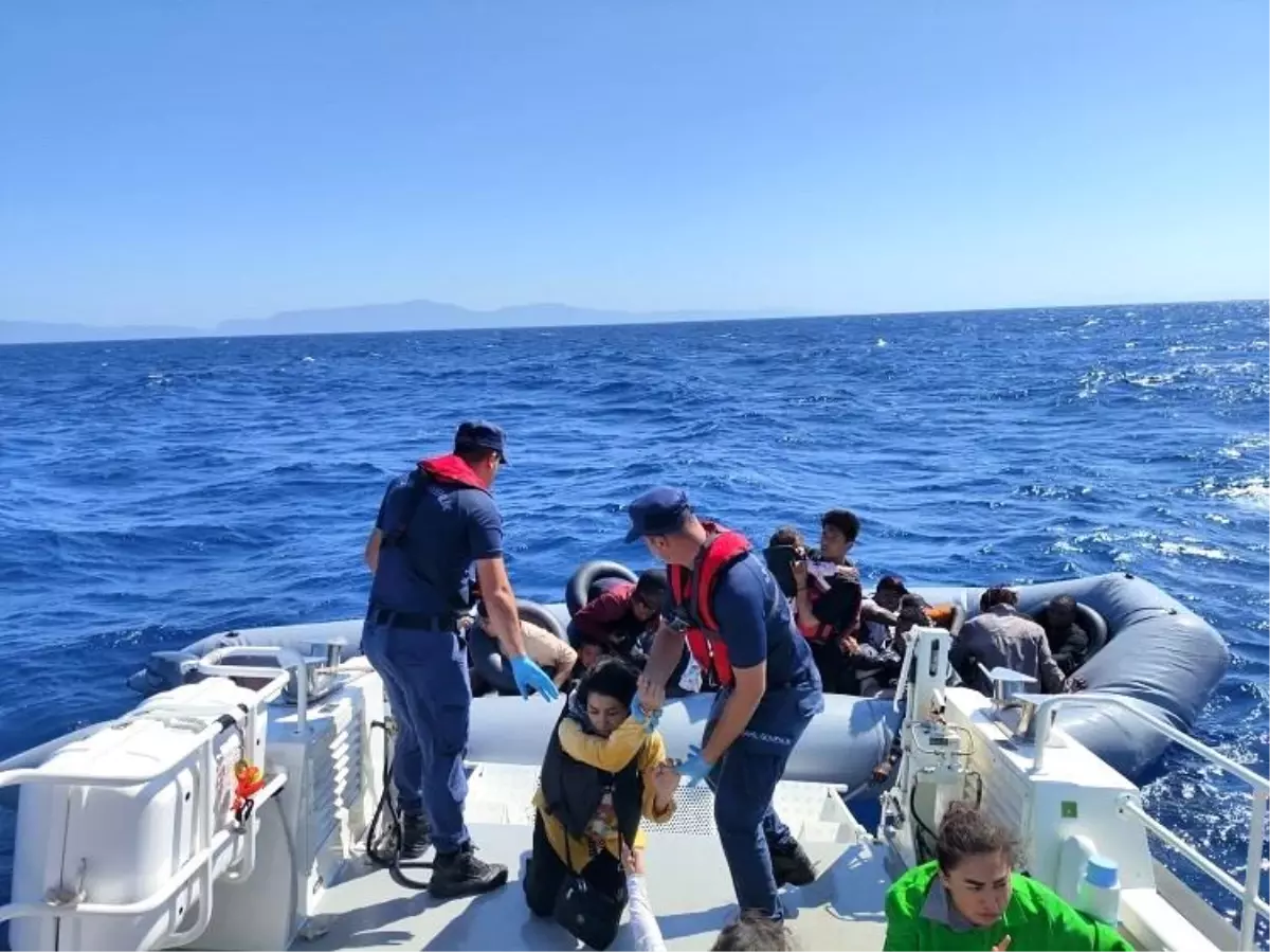 Seferihisar’da Kurtarılan 30 Göçmen Tepkileri Topladı