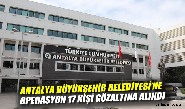 CHP’li Belediyeye Rüşvet Operasyonu: 20 Gözaltı!