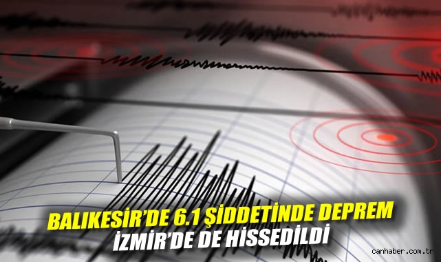 Balıkesir’de 6.1 Şiddetinde Deprem Korkuttu!