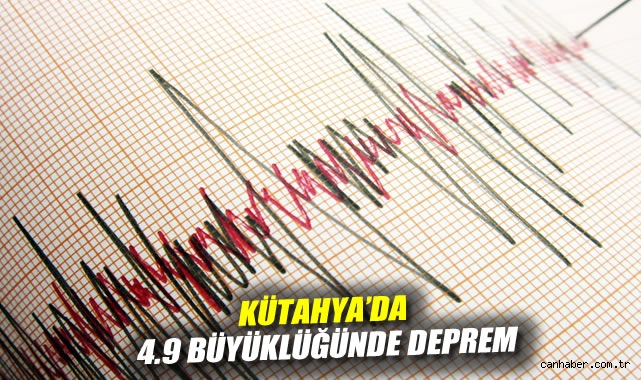 Kütahya’da 4.9 Büyüklüğünde Deprem Meydana Geldi!