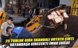 Aksu’da Gıda Denetimi: 25 Ton Sağlık Tehditi Ele Geçirildi