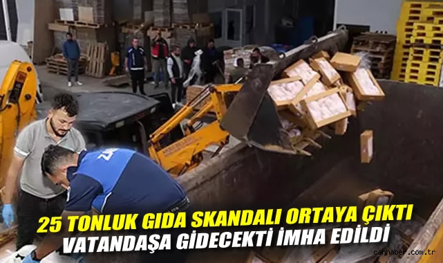 Aksu’da Gıda Denetimi: 25 Ton Sağlık Tehditi Ele Geçirildi