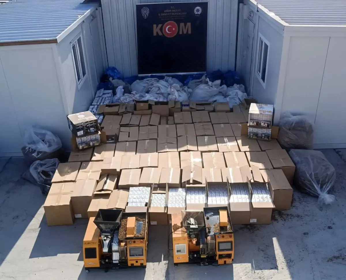Kaçak Tütün Operasyonunda 5 Gözaltı!