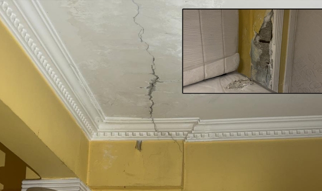 Çatırtı ve Çatlak: Aileler Binasını Boşalttı!