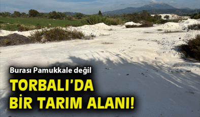 Torbalı’da Mermer Atığı, Tarım Arazisini Kötü Etkiledi