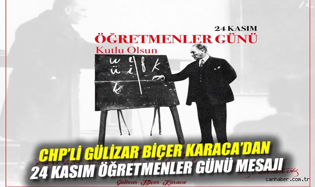 Öğretmenler Günü’nde Eğitime Vurgu: Karaca