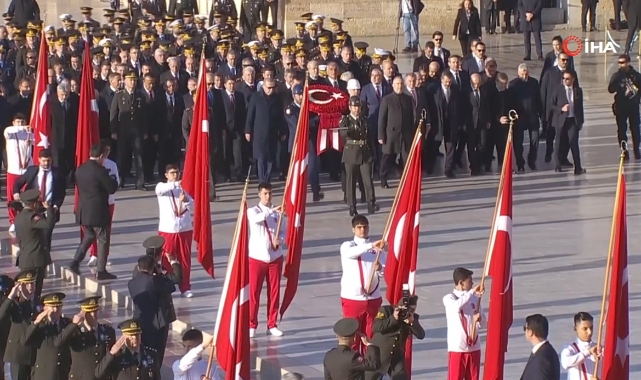 Atatürk, 87. Yılında Anıtkabir’de Anıldı