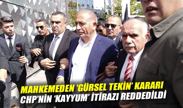CHP’nin Kayyum Atama İtirazı Reddedildi!