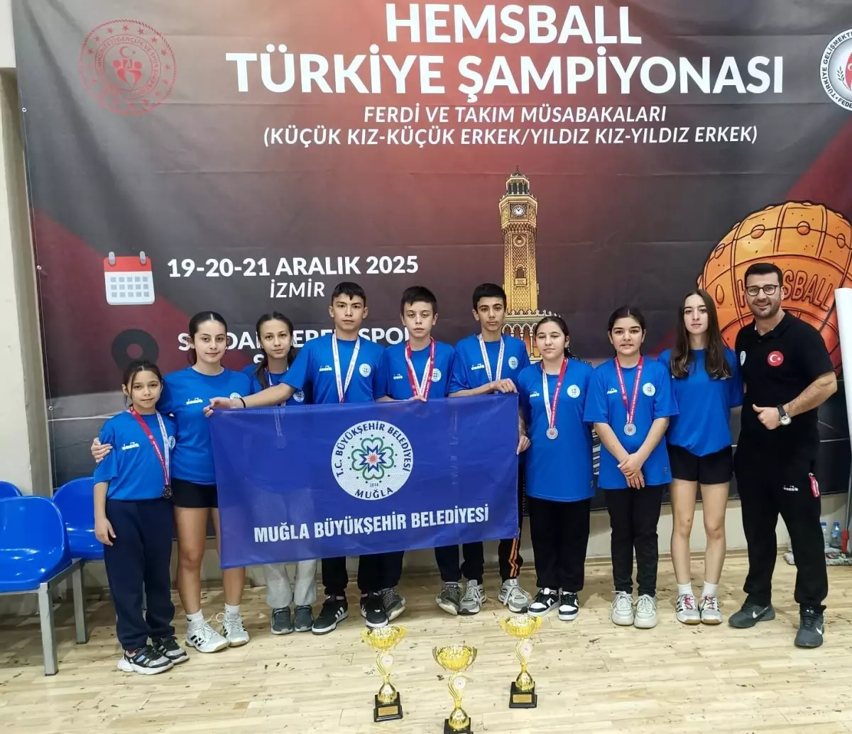 Muğla Spor Kulübü’nden Hemsball’da 4 Gümüş Madalya!