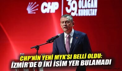 CHP Yeni MYK’sını Belirledi, Özgür Özel Vurgusu