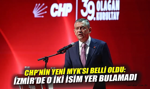 CHP Yeni MYK’sını Belirledi, Özgür Özel Vurgusu