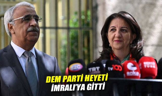 DEM Parti Heyeti, Öcalan ile İmralı’da Buluştu!