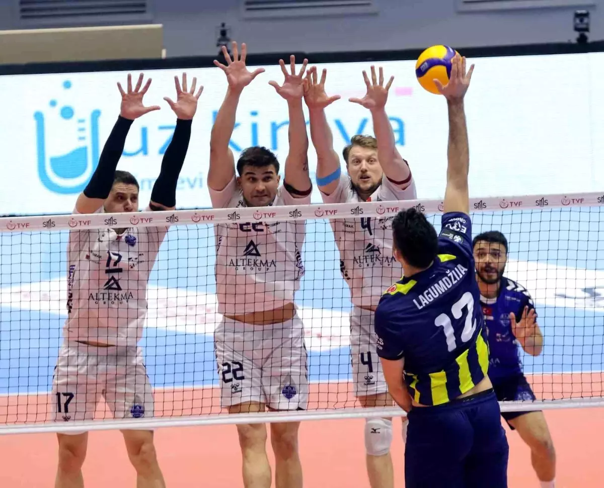 Fenerbahçe, Altekma’yı 3-1 Yenerek İstediğini Aldı!