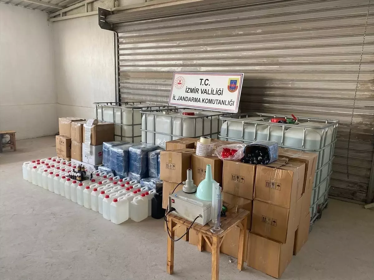 Yılbaşı Öncesi İzmir’de Sahte İçki Operasyonu!