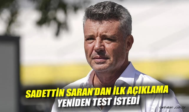 Saran: Kokain kullanmadım, test yeniden yapılsın