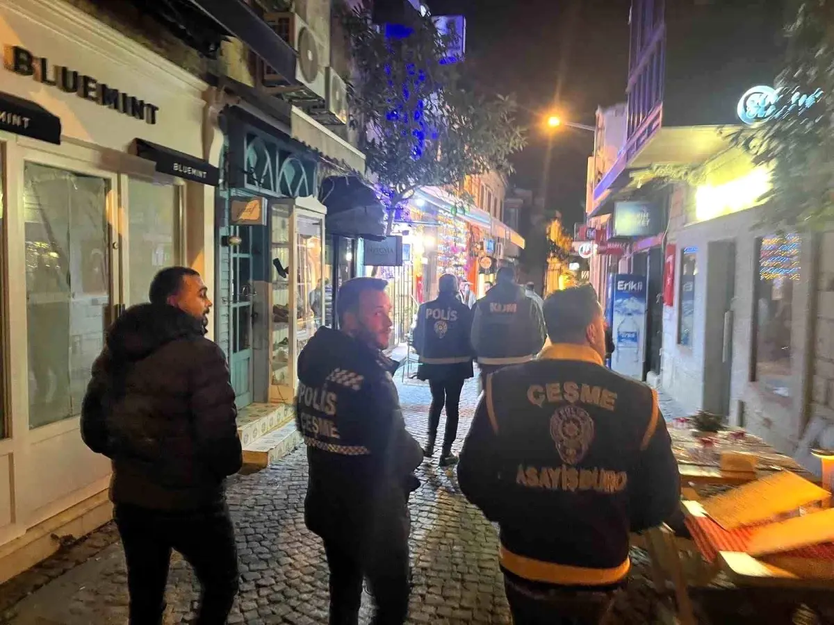 Çeşme’de Yılbaşı İçin Güvenlik Önlemleri Artırıldı