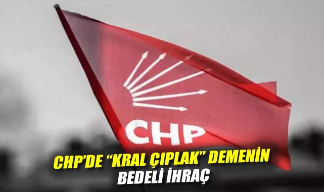 CHP İçinde İfade Özgürlüğü Krizi Başladı