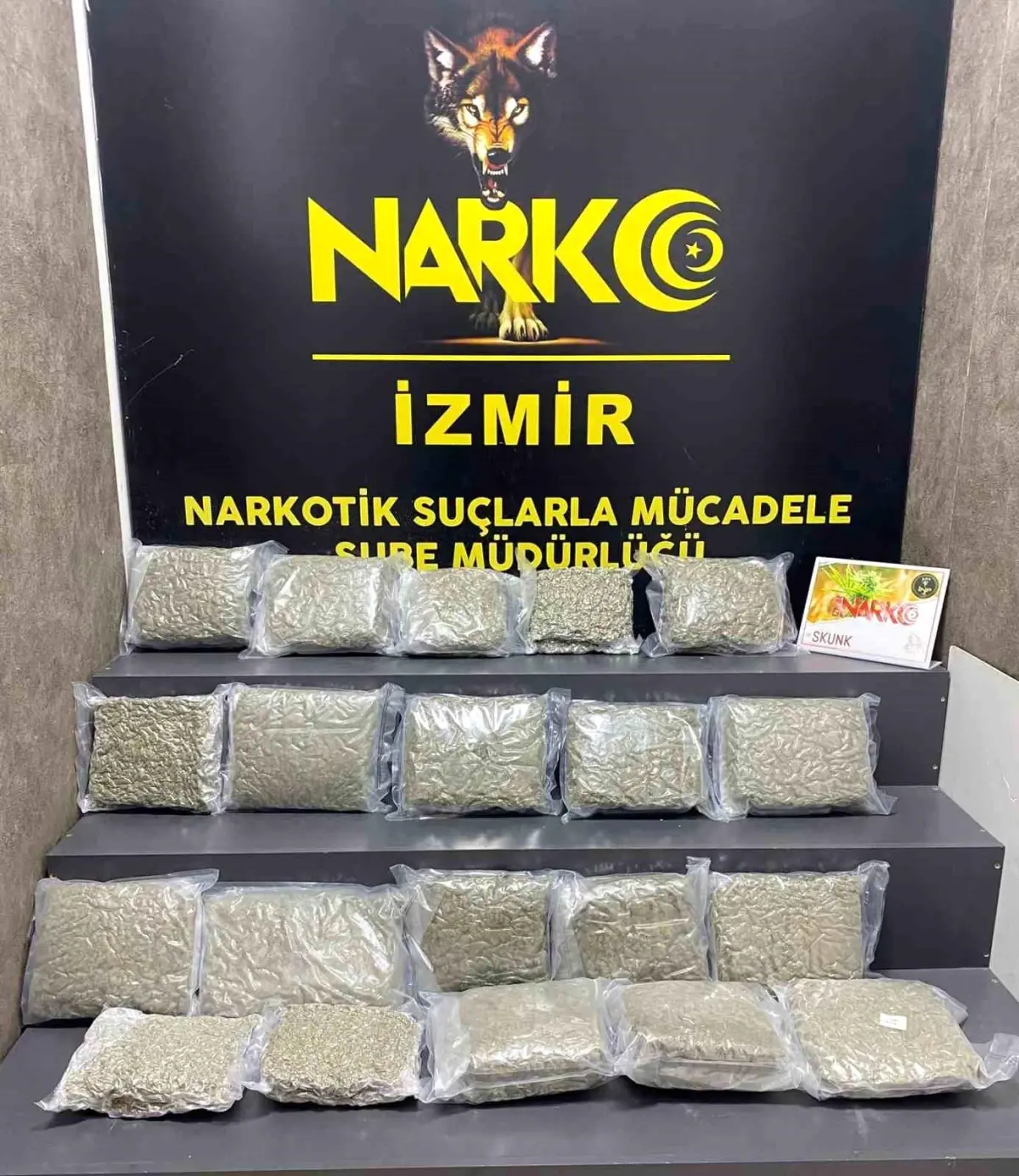 İzmir’de 21 Kg Uyuşturucu Ele Geçirildi!
